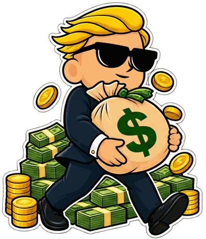 Bag carry — the $SQUEEZE mascot
