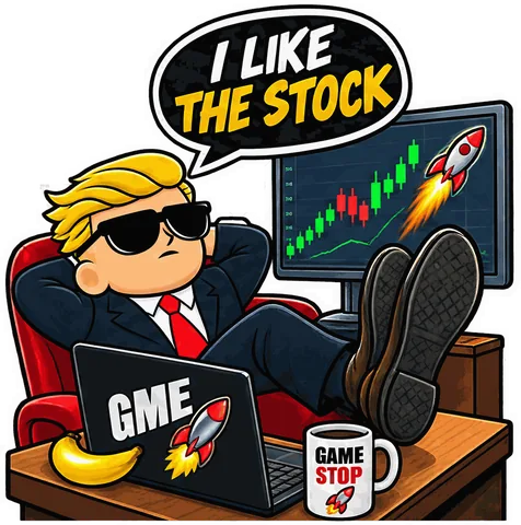 Like the stock desk — the $SQUEEZE mascot