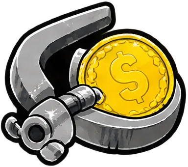 Logo vise — a $SQUEEZE sticker