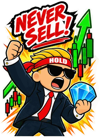 Never sell — the $SQUEEZE mascot