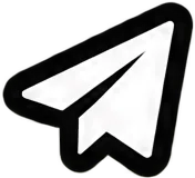 Telegram white — a $SQUEEZE sticker